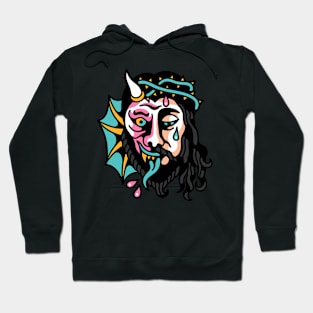 Jesus devil Hoodie